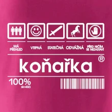 Čárový kód - Koňařka