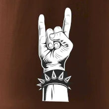 Rock ruka s náramkem