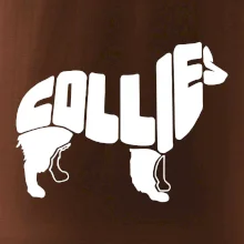 Border kolie písmo v těle