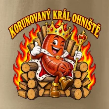 Korunovaný král ohniště