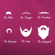 Types of men - Mustache - knírek