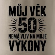 Můj věk nemá vliv na moje výkony