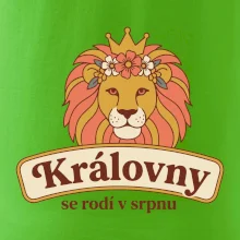 Královny se rodí v srpnu  - barevný lev