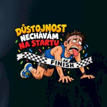 Běžec důstojnost nechávám na startu