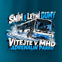 Sníh a letní gumy MHD adrenalin park