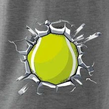 Tenisový míč v triku