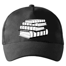 Knihy černobílé na sobě