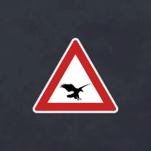 Dopravní značka - Pozor orel