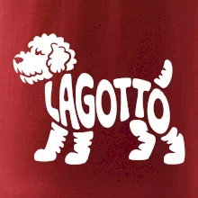Lagotto nápis v těle