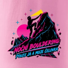 Noční bouldering s čelovkou