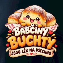 Babčiny buchty jsou lék na všechno roztomilá buchta