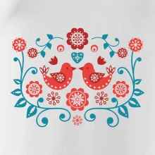 folklor - dva červení ptáčci