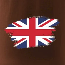 Britská vlajka roztrhaná