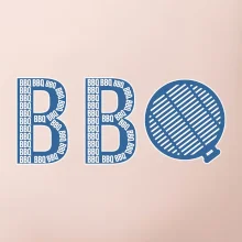 BBQ nápis
