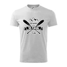 Na vodu - pádla hory (vlastní nápis)