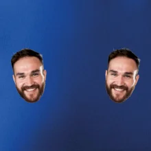 Vtipný dárek - potisk na bradavky