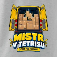 Mistr v tetrisu pro dodávky