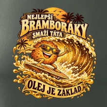 Nejlepší bramboráky smaží táta Olej je základ