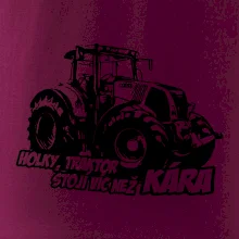 Holky, traktor stojí víc než kára