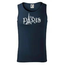Paris nápis Eiffelovka rovný Paris nápis Eiffelovka rovný