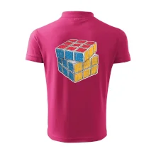 Rubikova kostka kreslená