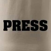 Novinář nápis - Press