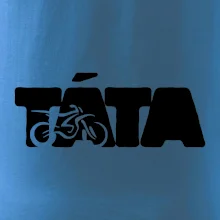 Táta nápis - motorka enduro