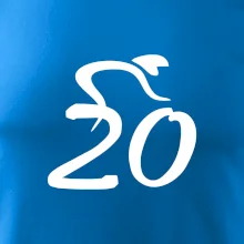 Cyklista slaví dvacítku (20)