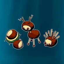 Kaštanová zvířátka - v řadě