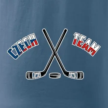 Czech team - hokejky a puk