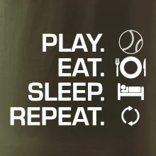 Play Eat Sleep Repeat tenis