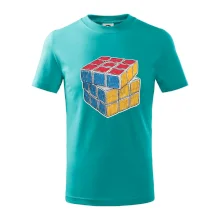 Rubikova kostka kreslená