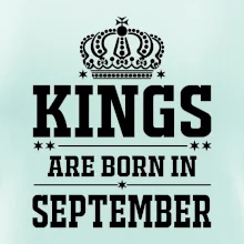 Kings are born in September