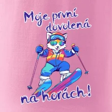 Moje první dovolená na horách modrá liška