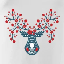 Folklor - jelen s červenými plody