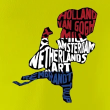 Mapy - názvy měst - Nizozemí