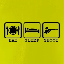 Eat sleep shot
