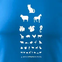 Oční test zvířatka