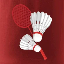 Badminton - pálka a košík