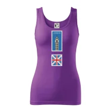 Londýn známka barevná