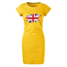 Britská vlajka roztrhaná