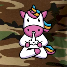 Yoga funící jednorožec