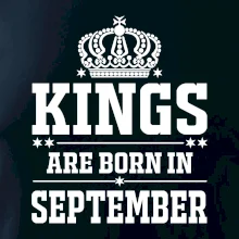 Kings are born in September