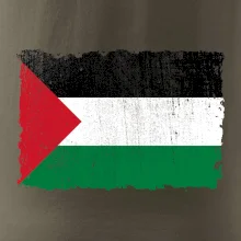 Palestina vlajka - odřená