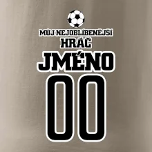 Můj nejoblíbenější hráč - Vaše jméno a číslo
