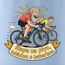 Šlapu na plyn, mládnu s baterkou