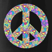 Peace symbol mandela
