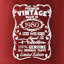 Vintage Etiketa - 1980