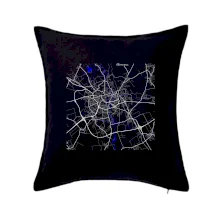 Olomouc - Mapa s vodními toky