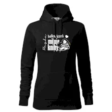 Černobílá holka, která miluje knihy - Vaše jméno